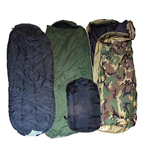Military Modular Sleep System Piece with Goretex Bivy Cover and Carr