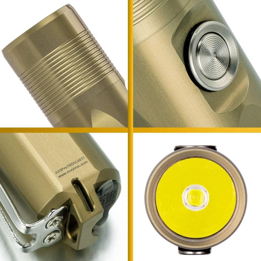 RovyVon Aurora A23 Pro LED Flashlight 1000 Lm Super Bright， Handheld F RovyVon Aurora A23 Pro LED Flashlight Lm Super Bright， Handheld