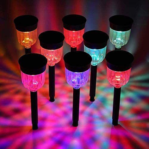 Solar Pathway Lights， YoungPower LED Solar Lights Outdoor Color Changi Solar Pathway Lights， YoungPower LED Lights Outdoor Color