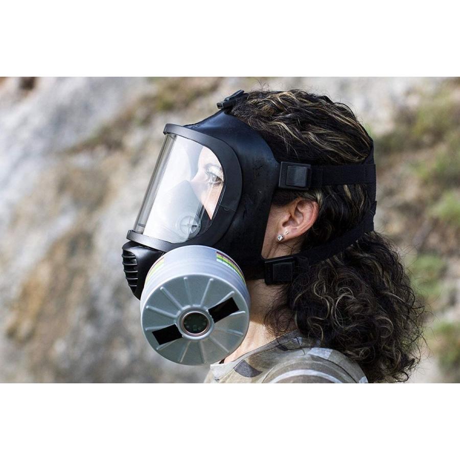 MIRA SAFETY M Certified CBRN Full Face Gas Mask Reusable Respirator Pr