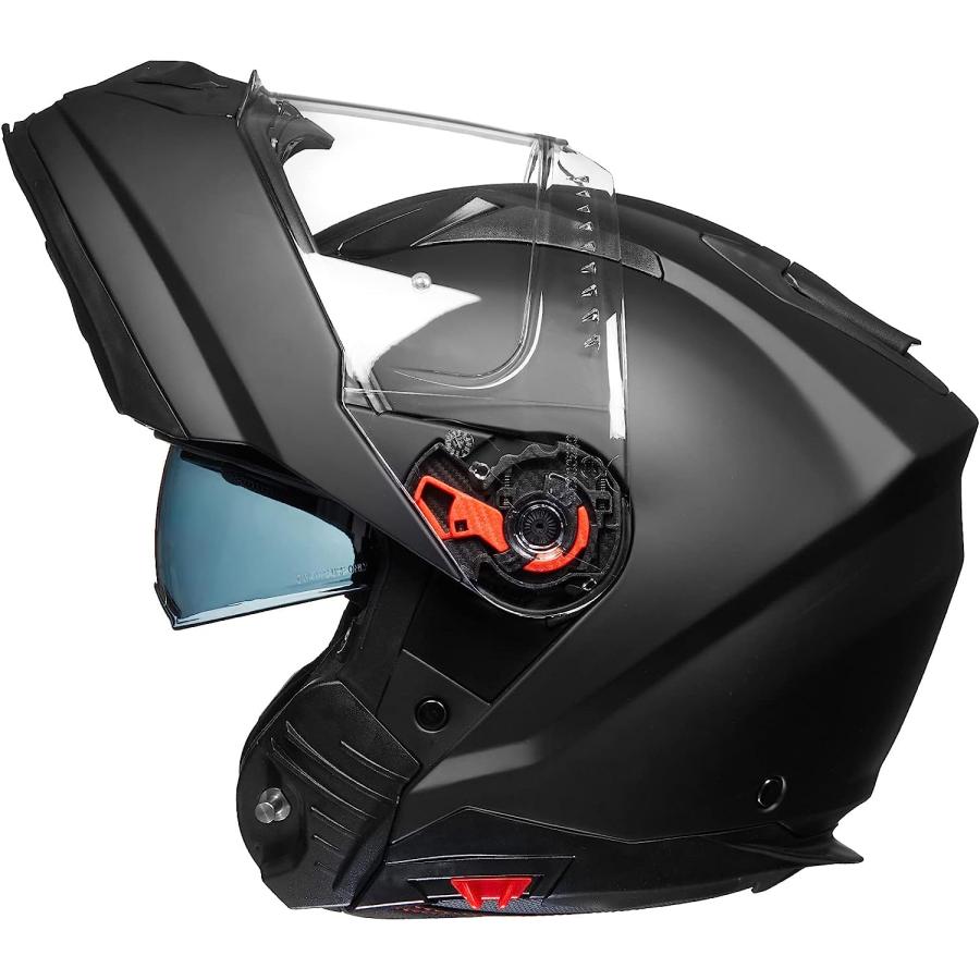 ILM AntiFog Modular Motorcycle Helmets with Pinlock Snowmobile Full Face H A230326B09MKKMQWH