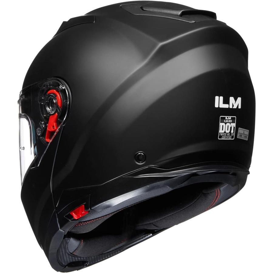 ILM AntiFog Modular Motorcycle Helmets with Pinlock Snowmobile Full Face H A230326B09MKKMQWH