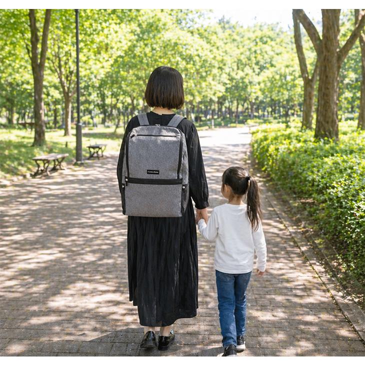 リュック バックパックベーシック 大容量 レディース おしゃれ 軽量 マザーズバッグ ハンナフラ Hanna Hula | Hanna Hula | 05