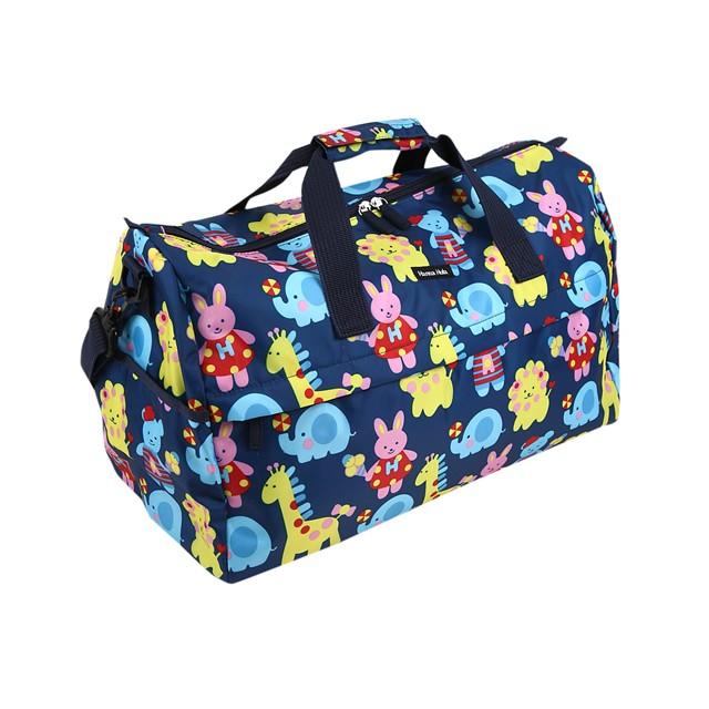 ボストンバッグ ショルダー紐付 ハンナフラ トラベルバッグ 軽量 大容量 旅行バッグ Hanna Hula　アニマルフレンズ/ネコポス不可 | Hanna Hula | 02