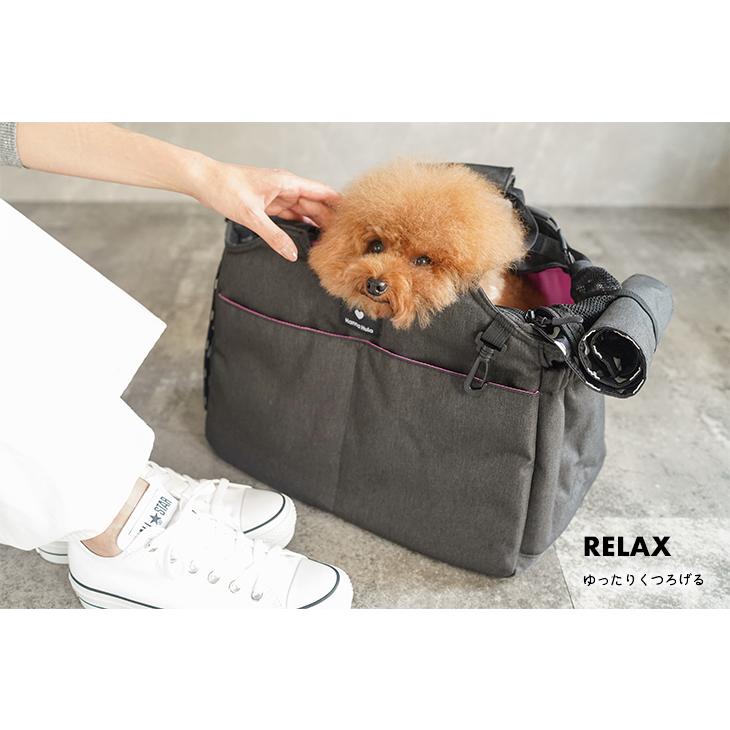 Hanna Hula（ハンナフラ） 犬 消臭 キャリーバッグ 軽量 2WAYキャリー