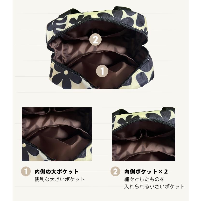 ミニボストンバッグ 超軽量 撥水 おしゃれ レディース サブバッグ 買い物バッグ マザーズバッグ ママバッグ ハンナフラ Hanna Hula【1点のみ配送でネコポスOK】 | Hanna Hula | 04