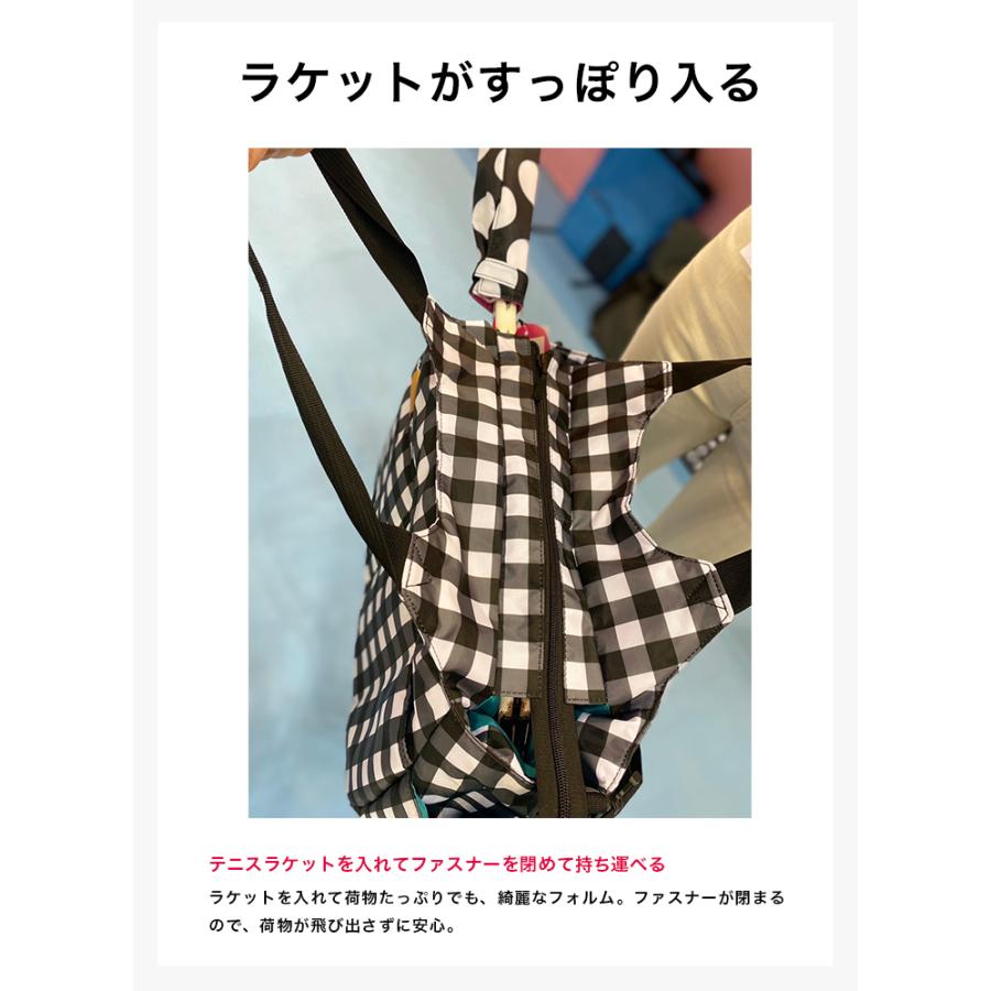 【送料無料】テニスバッグ 2WAYマシュマロトートバッグ ジムバッグ 軽量大容量 ハンナフラ Hanna Hula | Hanna Hula | 10