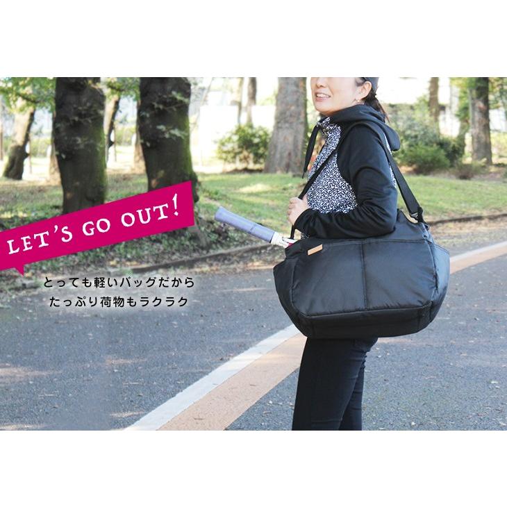 【送料無料】テニスバッグ 2WAYマシュマロトートバッグ ジムバッグ 軽量大容量 ハンナフラ Hanna Hula | Hanna Hula | 21