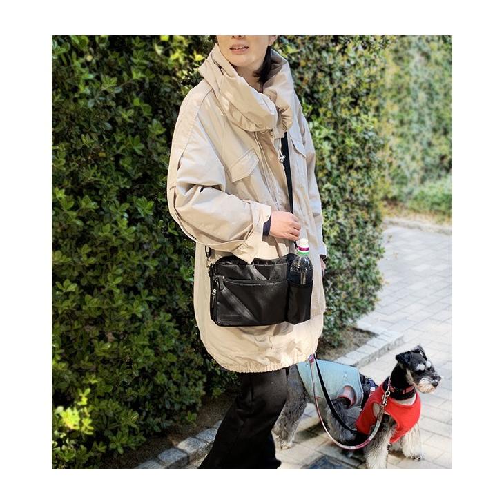 【今だけ1点配送で送料無料】おさんぽショルダーバッグ 犬 お散歩バッグ ペット ミニショルダーバッグ 軽量 ハンナフラ【1点のみ配送でネコポスOK】 | Hanna Hula | 16