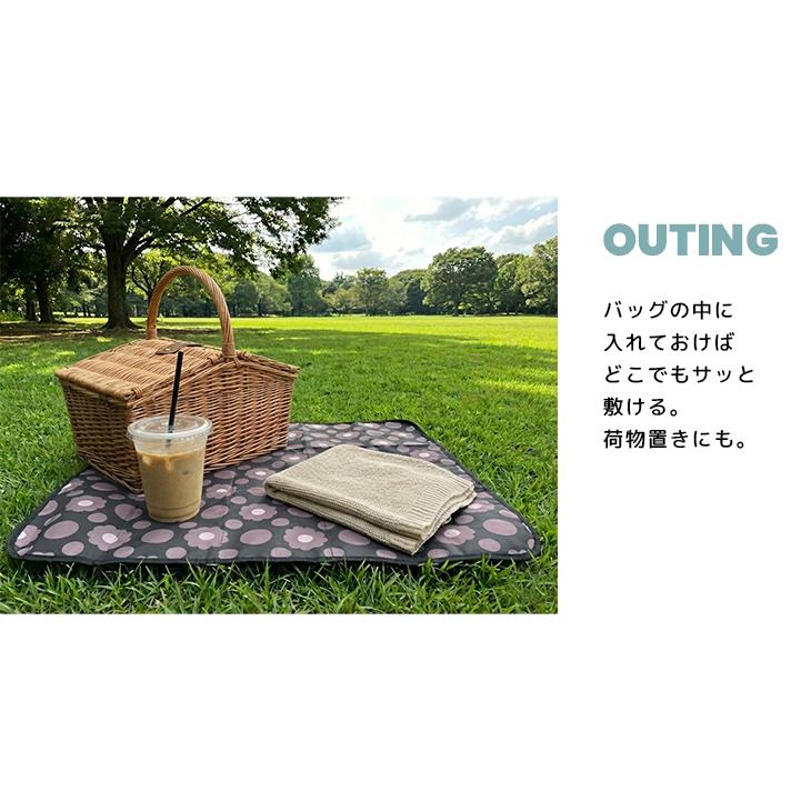 マルチシートLサイズ　レジャーシート 一人用 撥水 大きめ ハンナフラ Hanna Hula【ネコポス利用OK！5点まで】 | Hanna Hula | 11