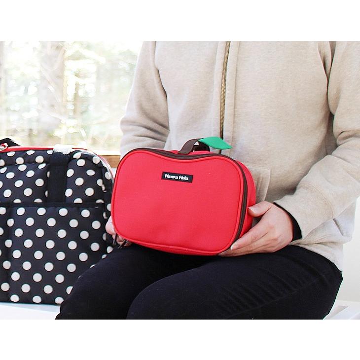 【送料無料】おむつポーチ　アップルシリーズ ハンナフラ おしりふき/おむつ入れ Hanna Hula【1点までネコポスOK】 | Hanna Hula | 09