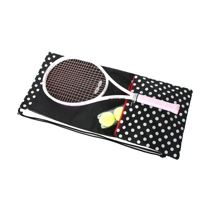 収納ポケット付テニスラケットケース ハンナフラ Hanna Hula【1点のみ配送でネコポスOK】 | Hanna Hula | 14