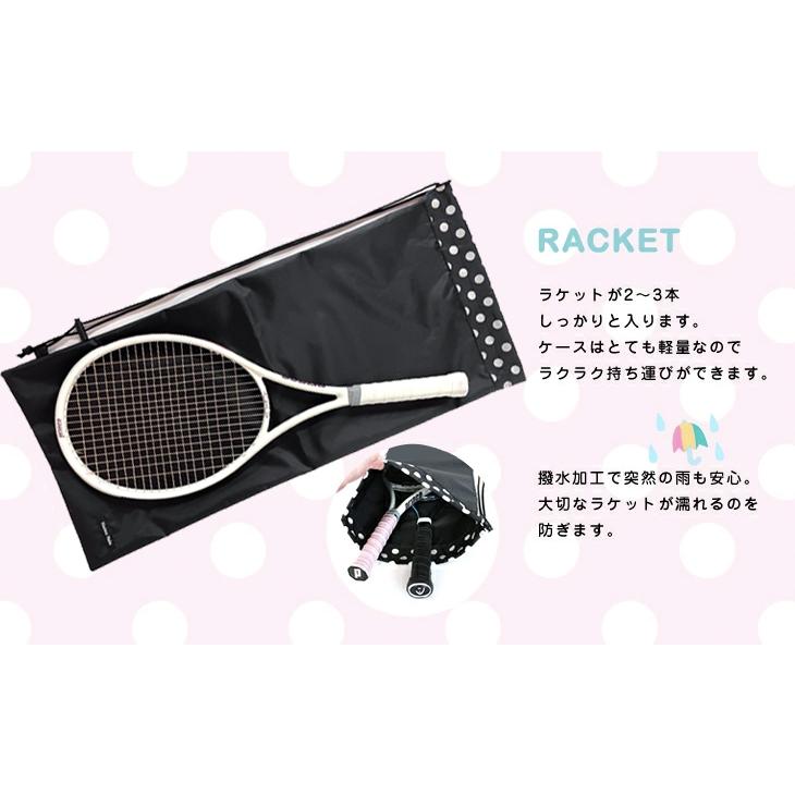 ラケットケース（ソフト） ハンナフラ Hanna Hula【1点のみ配送でネコポスOK】 | Hanna Hula | 02