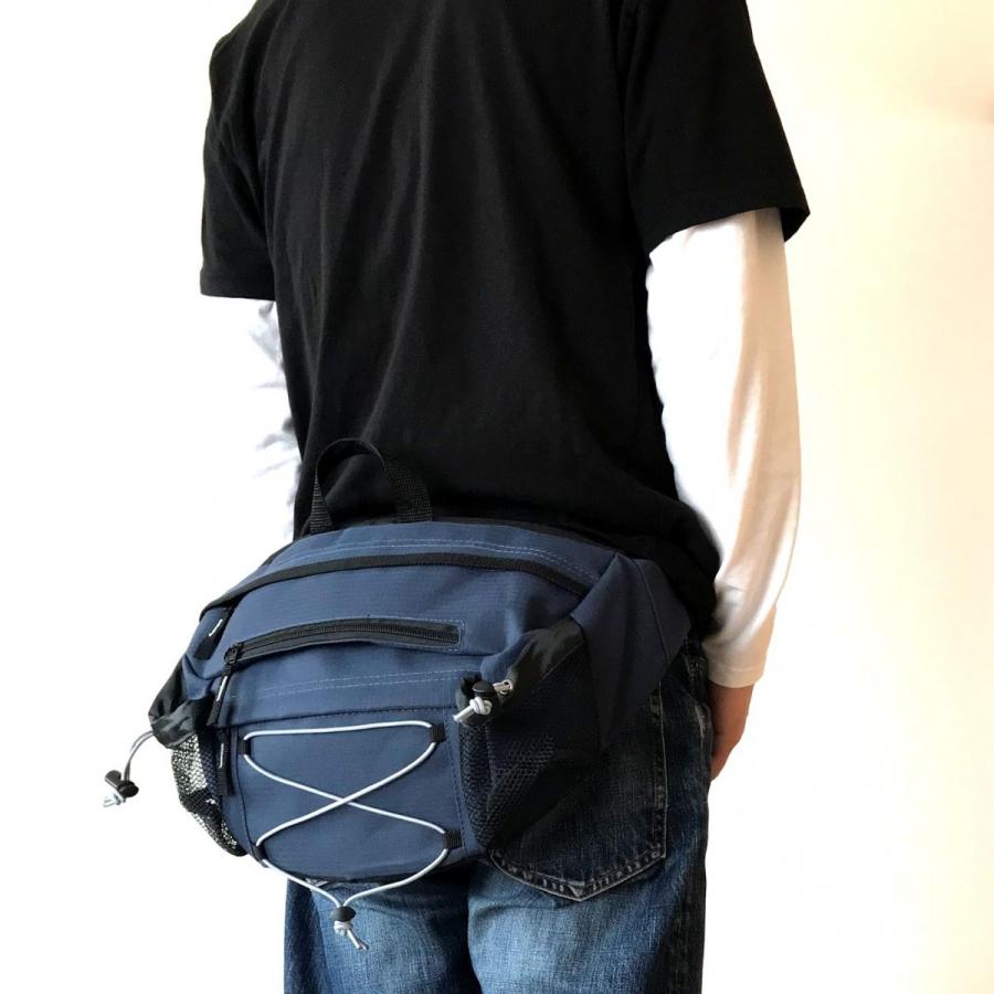 ウエストポーチ ウエストバッグ 仕事用 メンズ レディース バイク