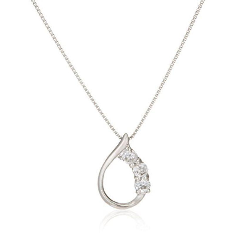 ディーコレクション D-COLLECTION プラチナダイヤモンドネックレス0.1ct DAPN-391PT