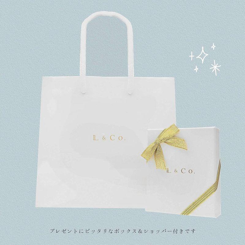 L&Co (エルアンドコー) ペーパーバッグ&ペーパーボックス付 K10 横並び ダイヤモンド ペンダント ネックレス 66-7605 エルアンドコー ペーパーバッグ&ペーパーボックス付 K10 横並び ダイヤモンド ペンダント ネックレス