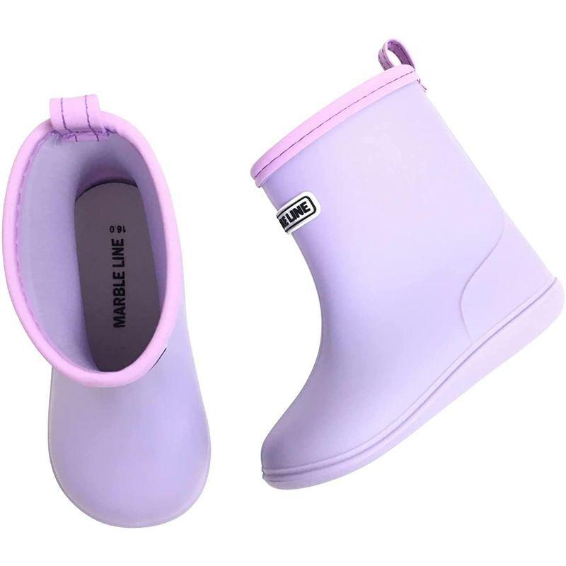 超安い品質 Marble Line レインブーツ キッズ 長靴 女の子 子供 ベビー 軽量 通園 通学 無地 ワンポイント ニュアンスカラー Ml662 Simbcity Net
