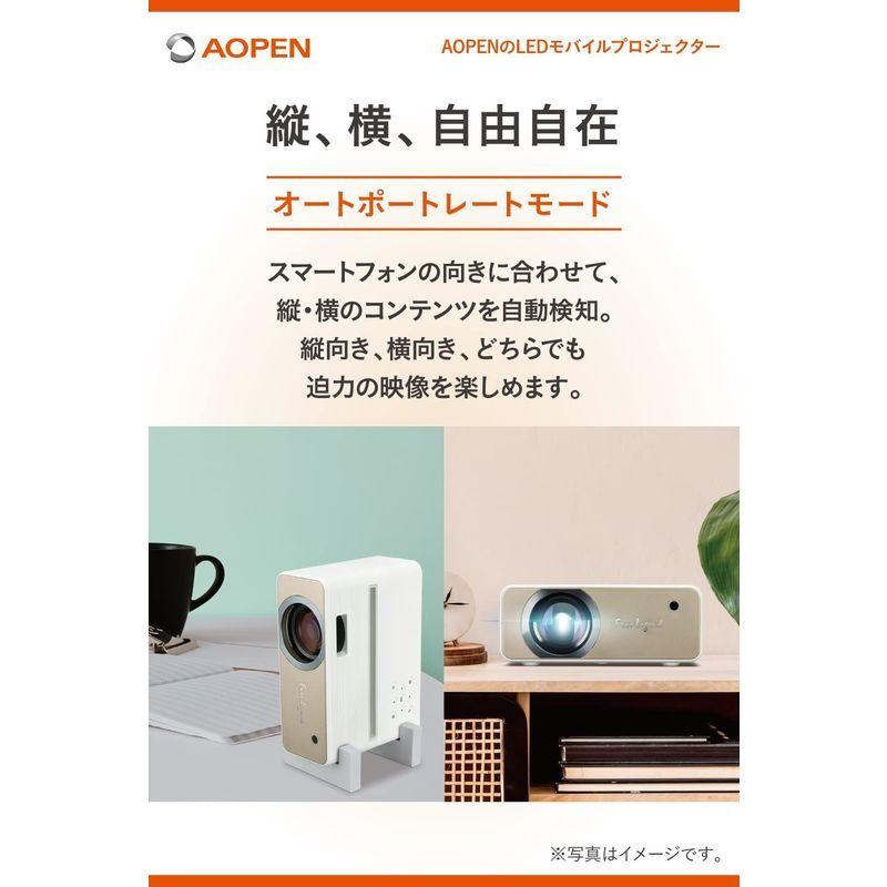 AOpen　LEDポータブルプロジェクター　QF12　x　100　1080　LCD方式　ANSI　lm　1920　(1080p)