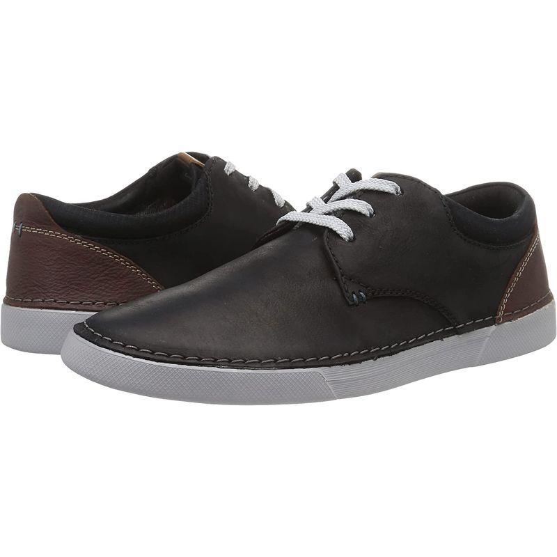 30 Off メンズ ジェレルドレース スニーカー クラークス ブラックレザー Cm 26 0 スニーカー