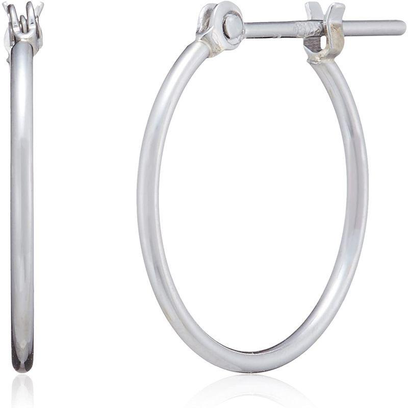 完動品 エステール ESTELLE プラチナ フープピアス(M) 0201-2086-0025-0000 【2558814333】(12895円)