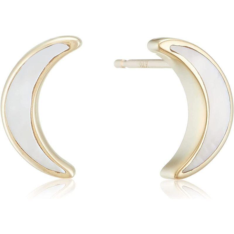 ブルーム BLOOM K10 イエローゴールド シェル ムーン ピアス 0242-0676-0019-0000 BLOOM K10 イエローゴールド シェル ムーン ピアス