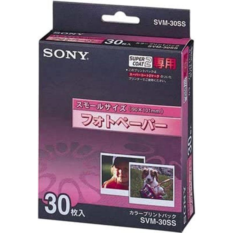 海外正規品】ソニー スモールサイズフォトカード SVM30SS プリンター