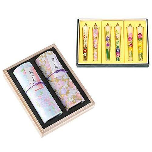 即発送可能 進物用 お線香 花くらべ 2種 絵ろうそく 花の詩 手描き 3号 6本入 のし無し ご贈答用包装 希望する 桐箱入り 桜の2種 お1人様1点限り Atempletonphoto Com