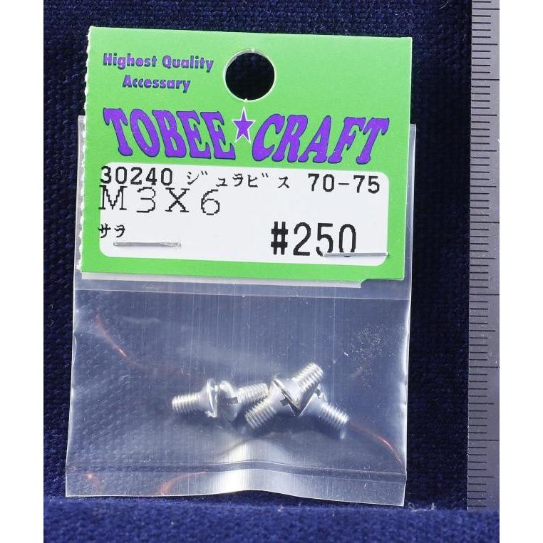 TOBEE CRAFT (トビークラフト)  ジュラビス サラ M3X6 |  | 01