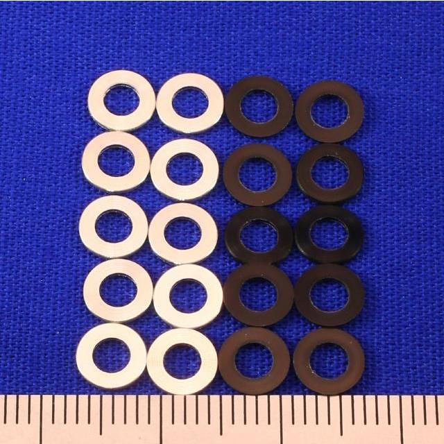 TOBEE CRAFT (トビークラフト)  3.17(mm)　アルミ&プラ0.5mmスペーサー　各10ヶ入り | 