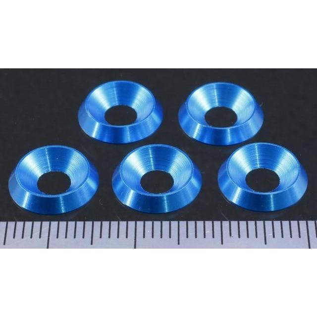 TOBEE CRAFT (トビークラフト)  皿M4 キャップビスアルミリテーナ(ブルー) | 