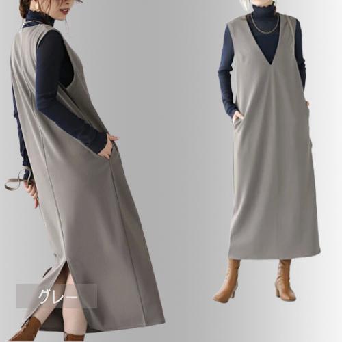 ノースリーブスリットジャンパースカート |  | 08