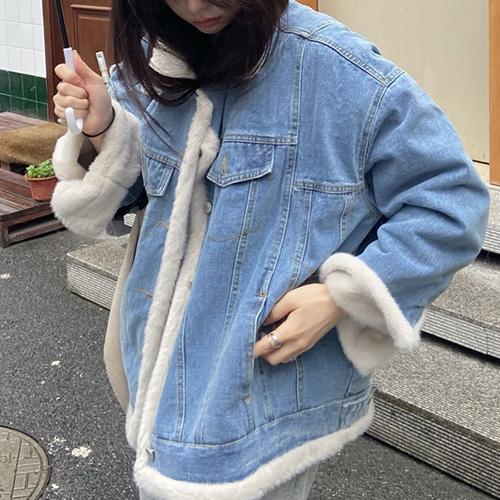 リバーシブルデニムボアジャケット |  | 01