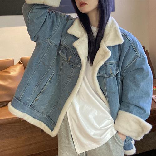 リバーシブルデニムボアジャケット |  | 09