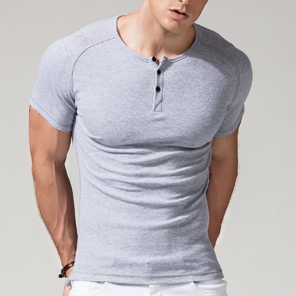 ヘンリーネックTシャツ |  | 01