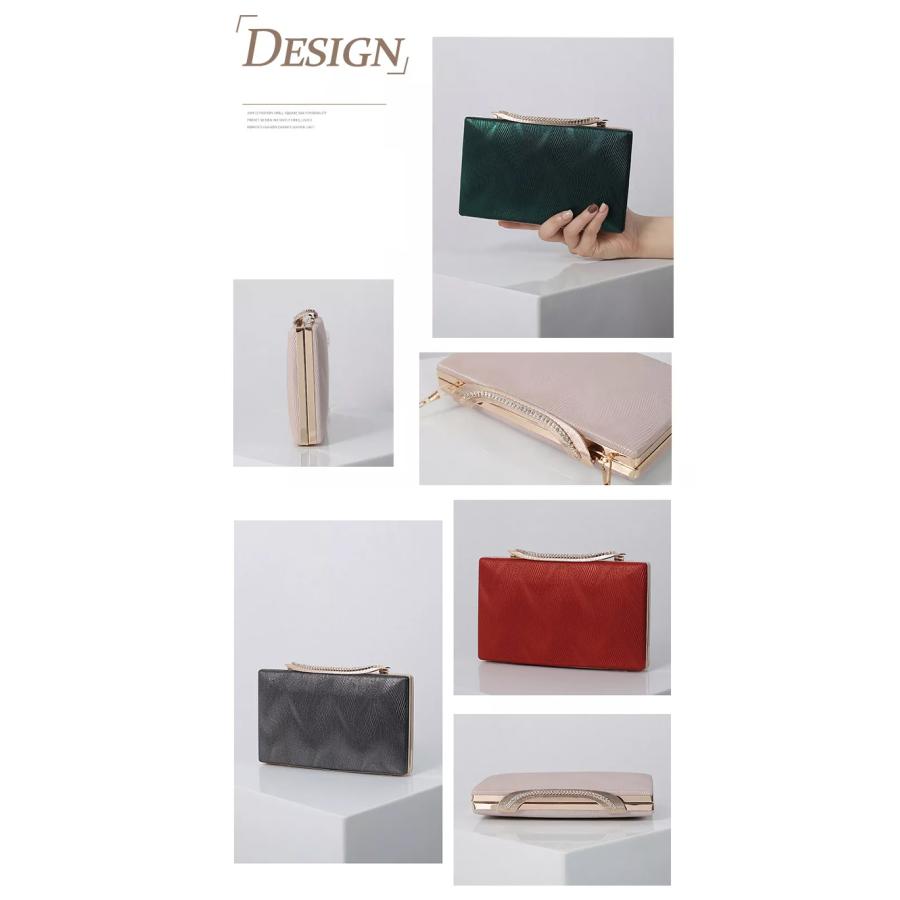 イベント・デートにピッタリな 落ち着きのあるハンドバッグ クラッチバッグ 3Wayで使える プレゼント 贈り物に 00012 |  | 14