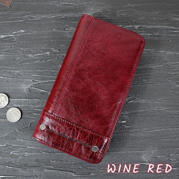 【訳アリ品】 長財布 小銭入れが4分割された 本革財布 使いやすさが進化した 男女兼用 ラウンドファスナー 財布 M1289 |  | 16