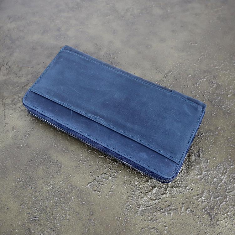 【訳アリ品】 長財布 小銭入れが4分割された 本革財布 使いやすさが進化した 男女兼用 ラウンドファスナー 財布 M1289 |  | 22