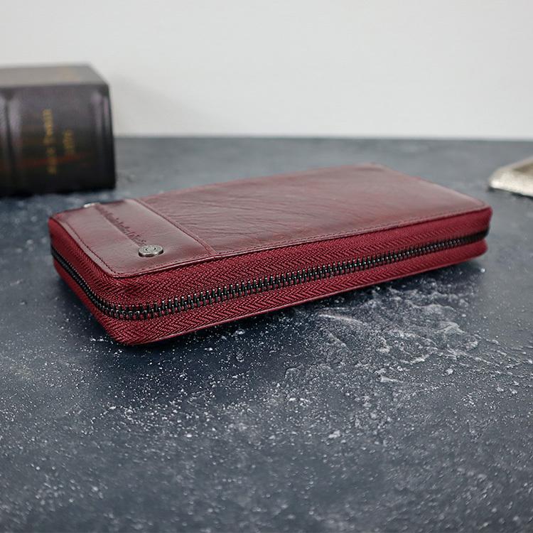 【訳アリ品】 長財布 小銭入れが4分割された 本革財布 使いやすさが進化した 男女兼用 ラウンドファスナー 財布 M1289 |  | 06