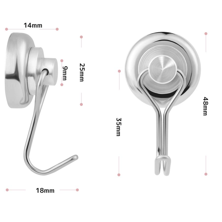 マグネット フック 超強力 8個セット 磁石付き 直径mm ステンレス 金属製 強力磁石 キッチン オフィス 壁掛け用 Jpv025 Jpv025 2 ハル Xcsource専門店 通販 Yahoo ショッピング