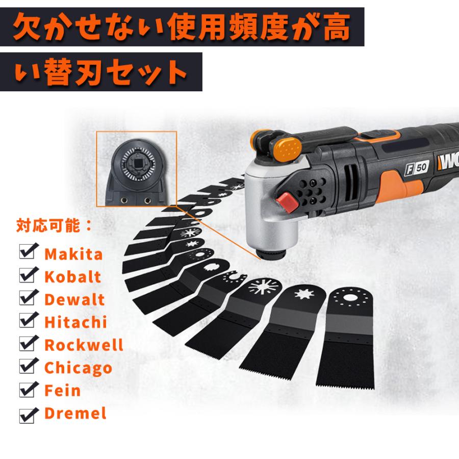 ジグソー刃 マルチツール 替刃 カット ソーブレード 先端 工具 セット 23点 日立 マキタ リョービ 新興製作所 金属 釘 木材切断 研磨 多用途 Jpv072 Jpv072 2 ハル Xcsource専門店 通販 Yahoo ショッピング