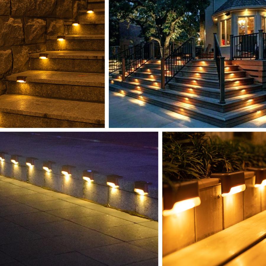 階段ライト Led 照明 階段 ランプ ソーラーデッキライト Ledライト 屋外 廊下 ソーラー ライト 充電 小型 ランタン 防災グッズ おしゃれ 6個 Jpv073 Jpv073 ハル Xcsource専門店 通販 Yahoo ショッピング