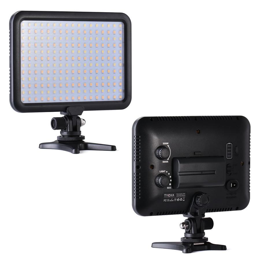 Ledビデオライト 20mah大容量バッテリー付き 超薄型4球 撮影定常光ライト 30k 5600k 1300lmステラレス調光可能 Tk4 Tycka Tk4 ハル Xcsource専門店 通販 Yahoo ショッピング