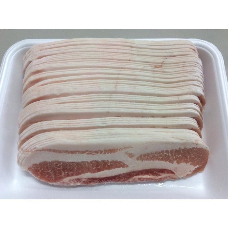 上質 豚バラ 1.5mmスライス 1kg しゃぶしゃぶ・豚丼など|halla-mart|04
