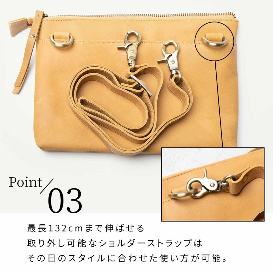 Hallelujah ショルダーバッグ メンズ レザー レディース Hallelujah ショルダーバッグ メンズ レザー レディース