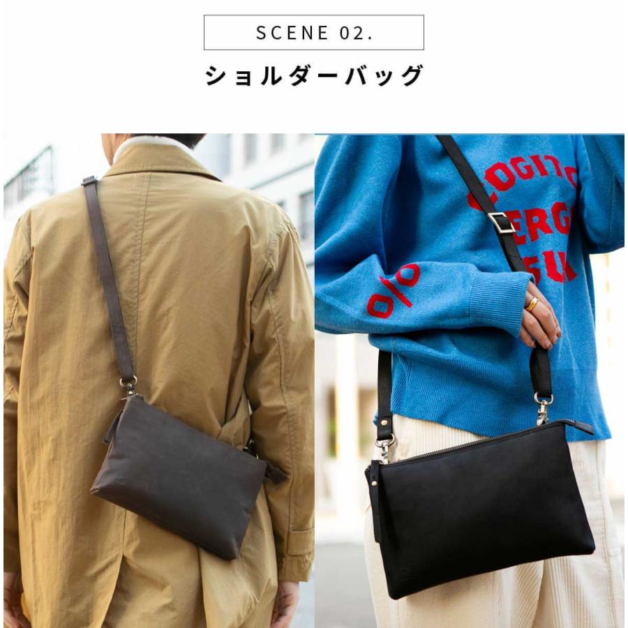 Hallelujah ショルダーバッグ メンズ レザー レディース Hallelujah ショルダーバッグ メンズ レザー レディース