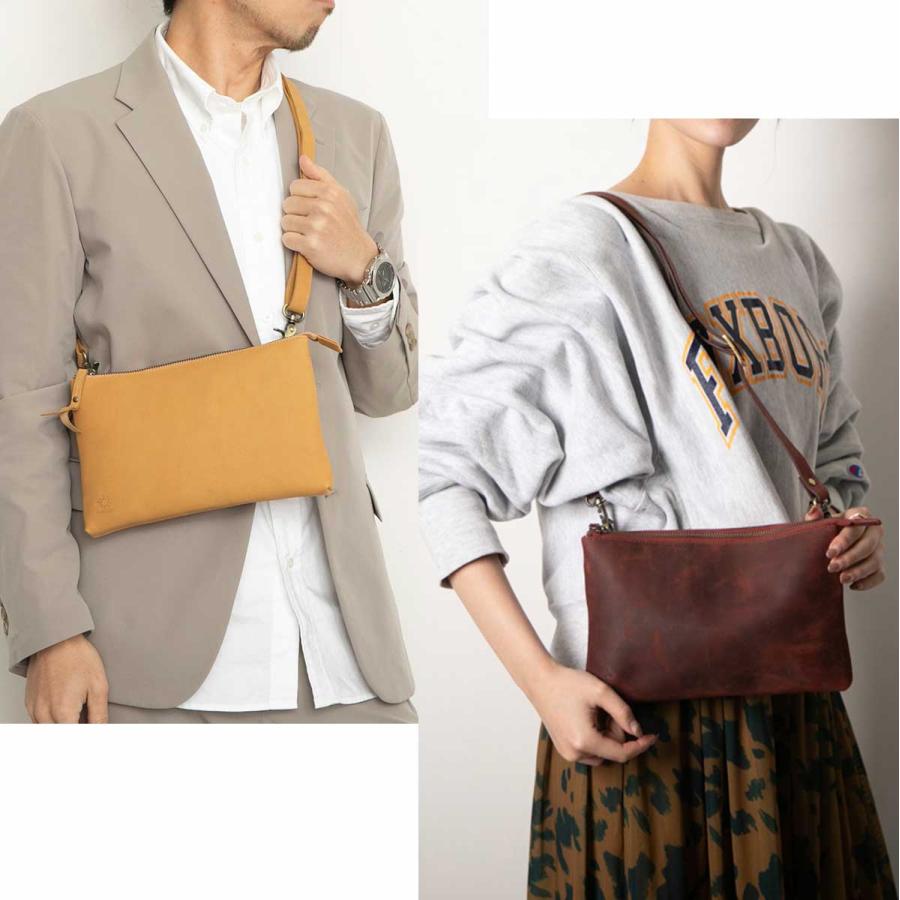 Hallelujah ショルダーバッグ メンズ レザー レディース Hallelujah ショルダーバッグ メンズ レザー レディース
