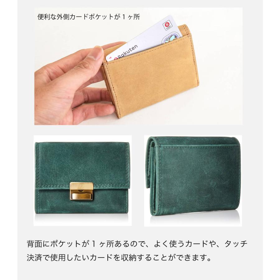 Hallelujah コインケース 小銭入れ 二つ折り財布 本革 メンズ Hallelujah コインケース 小銭入れ 二つ折り財布 本革 メンズ