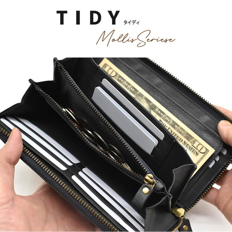 Hallelujah（ハレルヤ） 長財布 TIDY 本革 ヌメ革 レディース メンズ