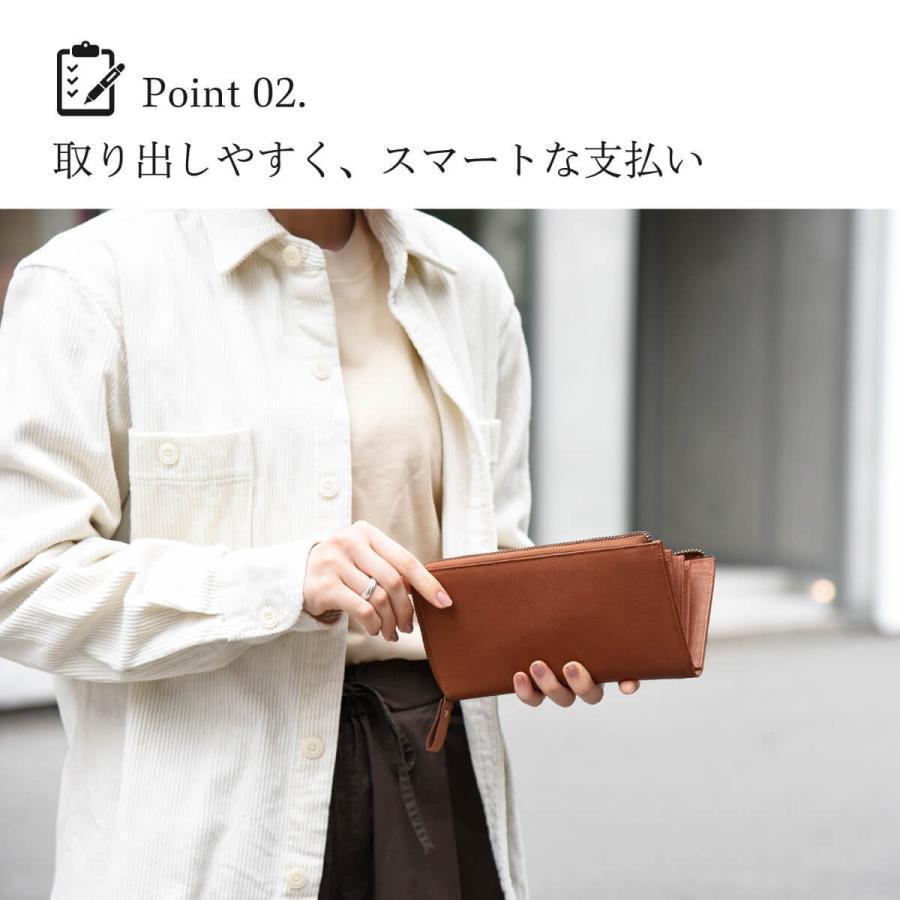 Hallelujah（ハレルヤ） 長財布 TIDY 本革 ヌメ革 レディース メンズ