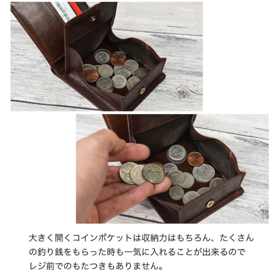 二つ折り財布 メンズ Noble 本革 レザー 財布 小さい 防水 コンパクト 牛革 スリム ビジネス スーツ レディース 仕事用 上品 シンプル 高級 ブランド｜hallelujah0325｜10